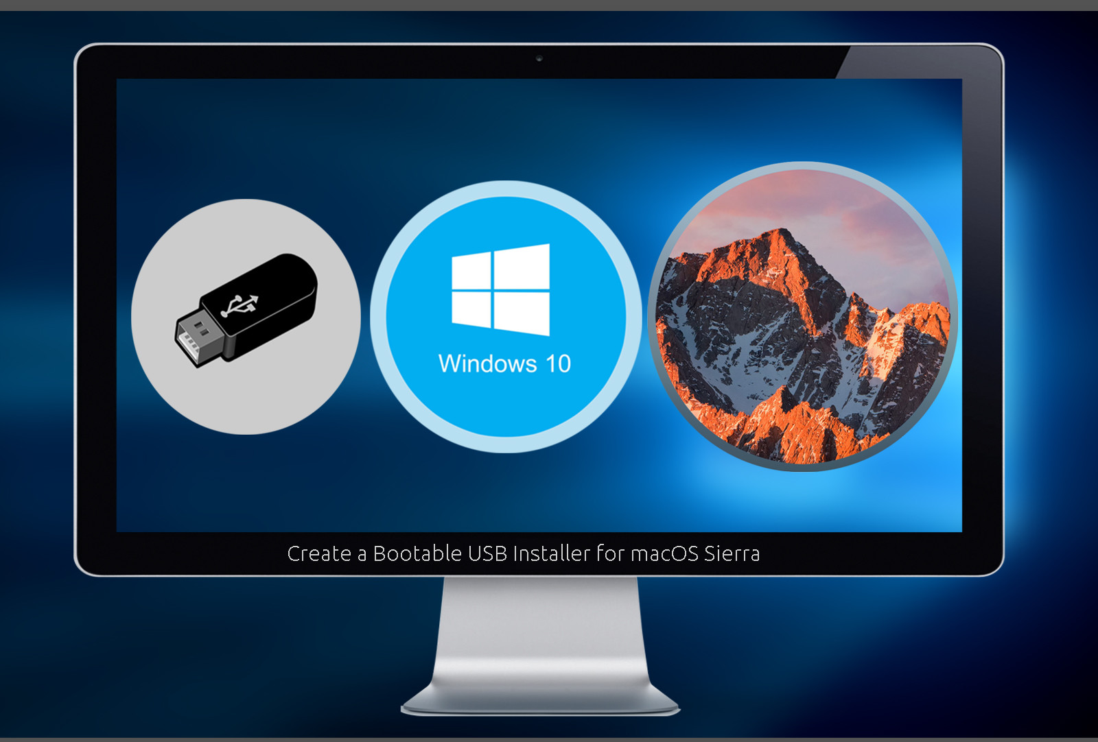 creating windows 10 image for installation to mac